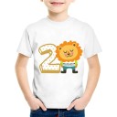 T-shirt d'anniversaire pour enfants B1556 1