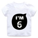 T-shirt d'anniversaire pour enfants B1591 6