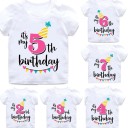 T-shirt d'anniversaire pour enfants 1