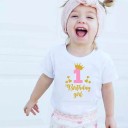T-shirt d'anniversaire pour fille B1502 2