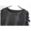 T-shirt da donna con fori A1225 3