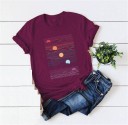 T-shirt da donna con motivo del tramonto 6