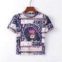 T-shirt da donna con stampa A997 9