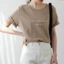 T-shirt da donna con stampa B375 3