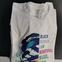 T-shirt dam med B96-tryck 2