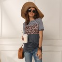 T-shirt dam med mönster A162 3