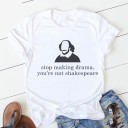 T-shirt dam med roligt tryck B136 9