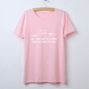 T-shirt dam med roligt tryck B151 6