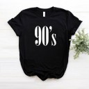 T-shirt dam med tryck A381 2