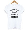 T-shirt dam med tryck A965 2