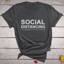 T-shirt dam med tryck B221 11