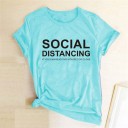 T-shirt dam med tryck B221 10