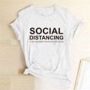 T-shirt dam med tryck B221 1