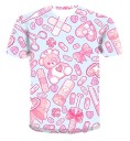 T-shirt dam med tryck B361 4
