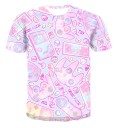 T-shirt dam med tryck B361 6