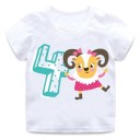 T-shirt de aniversário infantil B1556 4