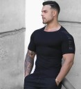 T-shirt de compression pour homme F1751 3
