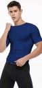 T-shirt de compression pour homme F1787 3