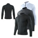 T-shirt de compression pour homme F1793 1
