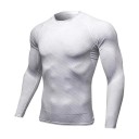 T-shirt de compression pour hommes F1758 2
