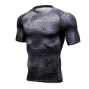 T-shirt de compression pour hommes F1758 1