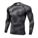 T-shirt de compression pour hommes F1758 2