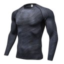 T-shirt de compression pour hommes F1758 5