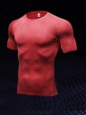 T-shirt de compression pour hommes F1758 3