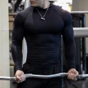 T-shirt de compression pour hommes F1759 1