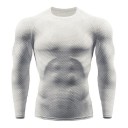 T-shirt de compression pour hommes F1796 1