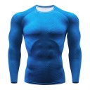 T-shirt de compression pour hommes F1796 1