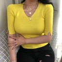 T-shirt en tricot pour femmes 8