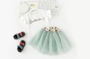 T-shirt et jupe pour fille L1278 2