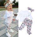 T-shirt et pantalon pour fille L1472 1