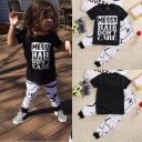 T-shirt et pantalon pour garçon L1715 3