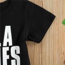 T-shirt et short pour garçon L1716 4