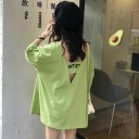T-shirt féminin ample avec décolleté dans le dos 4