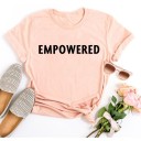 T-shirt feminina com estampado A787 8