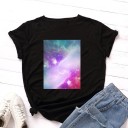 T-shirt feminina com estampado B120 3