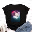 T-shirt feminina com estampado B120 10