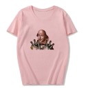 T-shirt feminina com estampado de bebidas 3