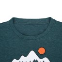 T-shirt feminina com estampado keep it simple 2