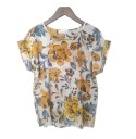 T-shirt femme à motif A951 5