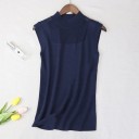 T-shirt femme avec col montant B257 11