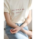 T-shirt femme avec impression B375 2