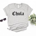 T-shirt femme avec impression chula 4