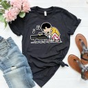 T-shirt femme avec impression de piano 1