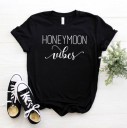 T-shirt femme avec impression honeymoon 1