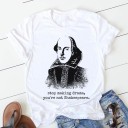 T-shirt femme avec impression humoristique B136 10