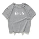 T-shirt femme avec impression humoristique B224 4